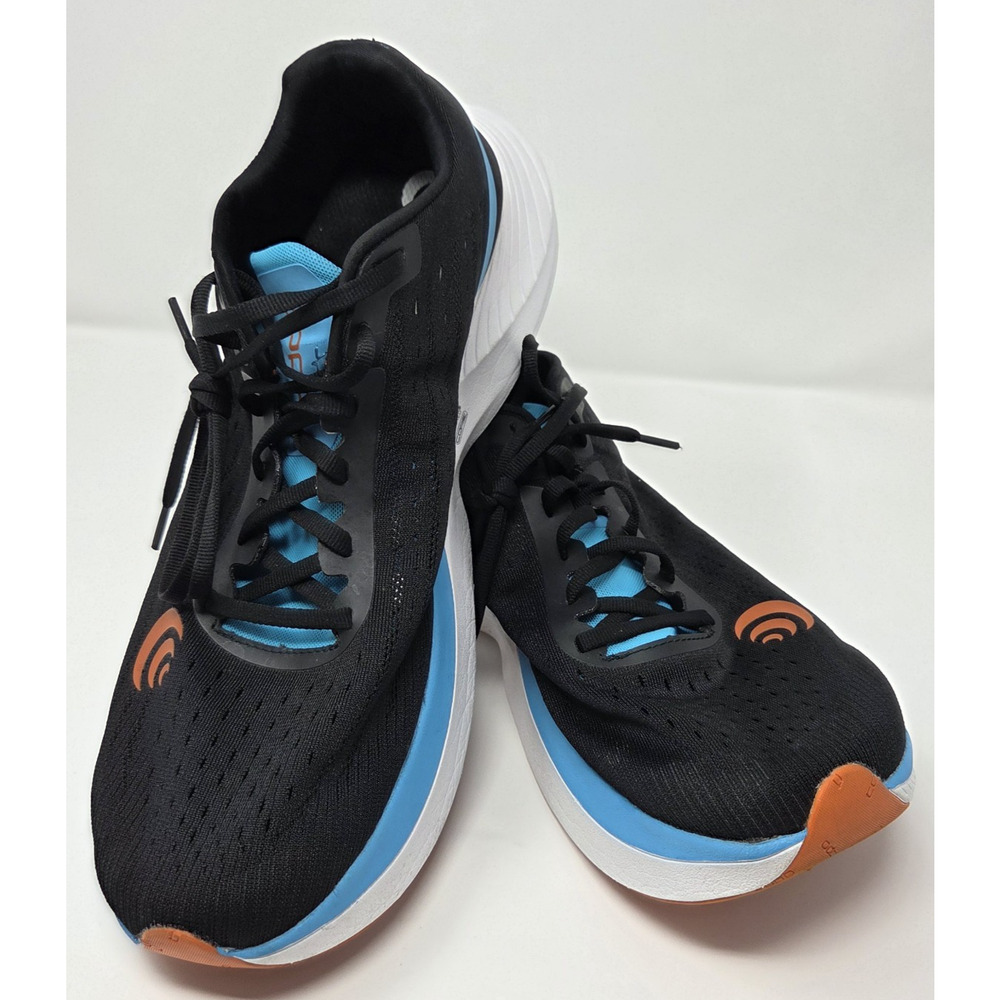 Topo Specter Men's Size 12.5 Running Shoes Black Blue 5mm drop